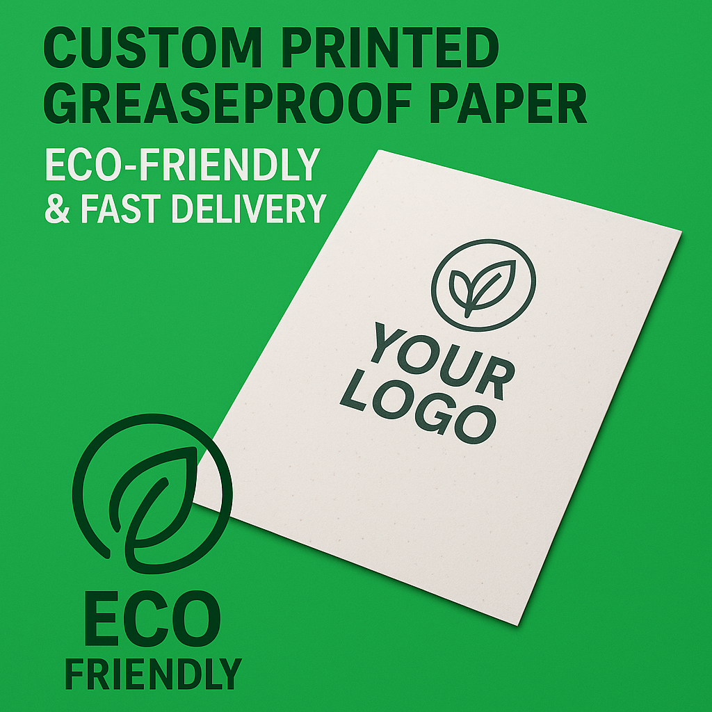 Custom Printed Greaseproof Paper South Africa | Eco-Friendly & Fast Delivery